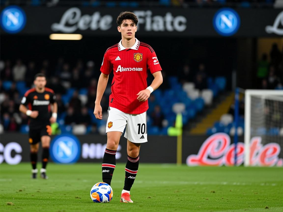 关于那不勒斯认为曼联影响加纳乔发挥愿出4500万镑解救他的信息